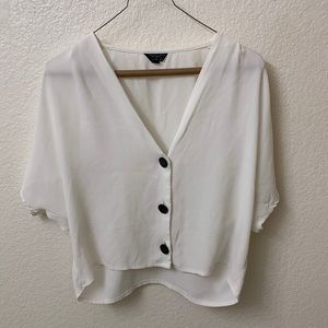 TopShop Button Blouse